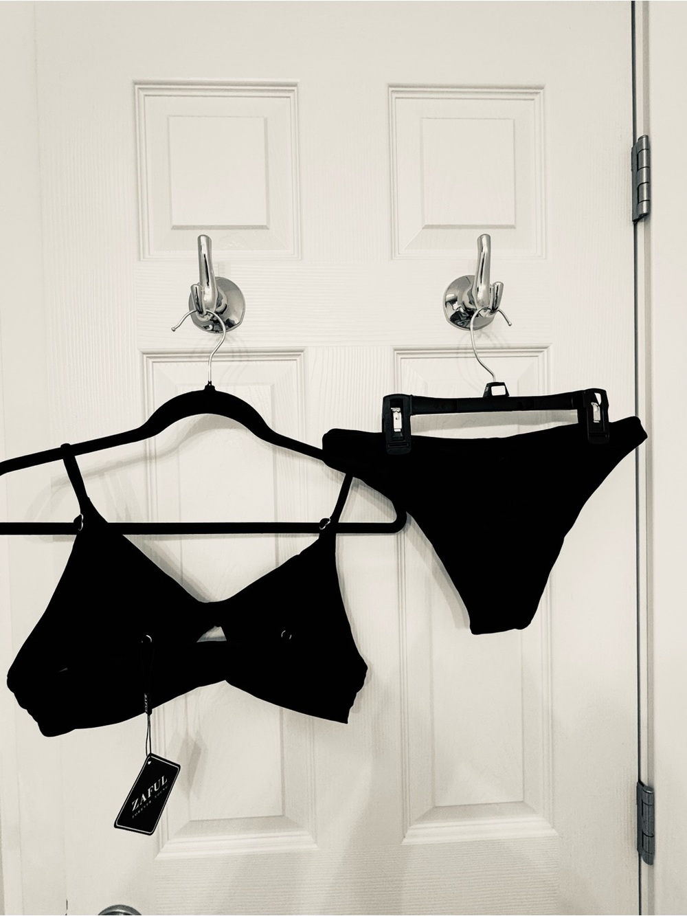 Zaful Black Bikini Two-Piece Swimwear. New w/o tag